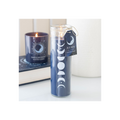Blue Moon Phase Fig & Vanilla Scented Glass Tube Candle