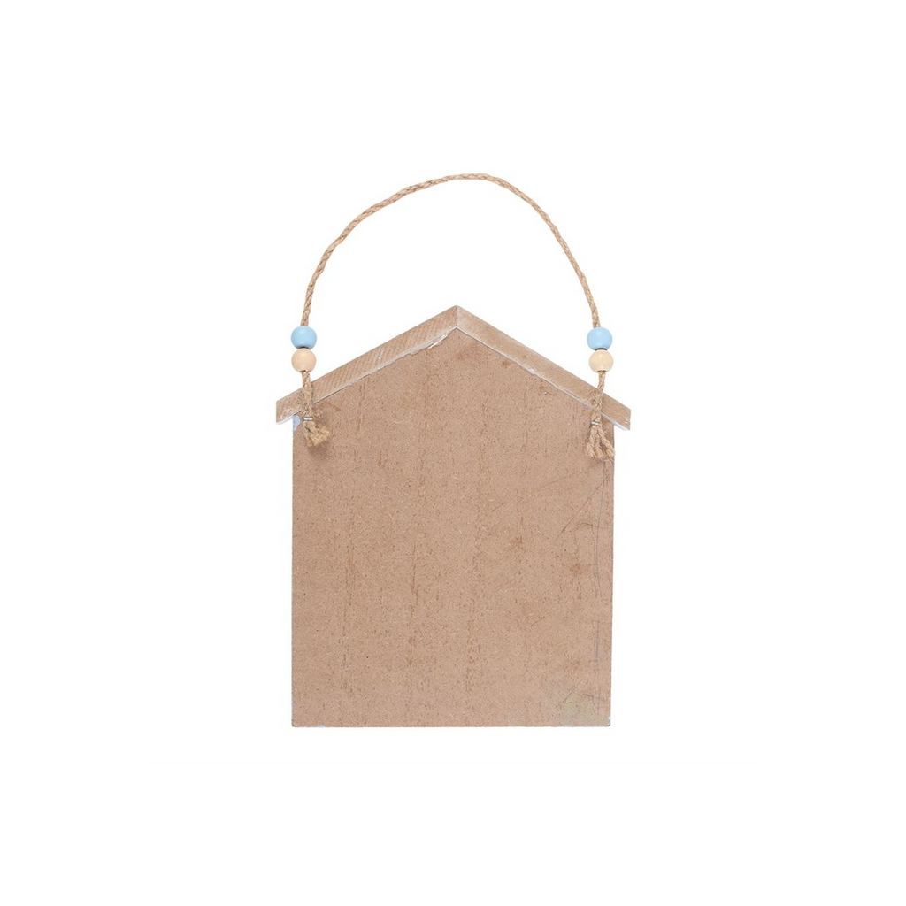 Blue Life Ring Beach Hut Hanging Decoration
