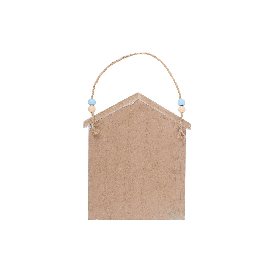 Blue Life Ring Beach Hut Hanging Decoration