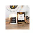Set of 2 Yin Yang Black Oud and Coconut Candles