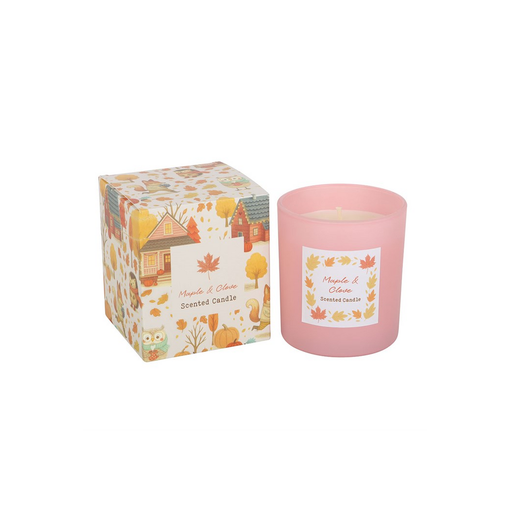 Maple & Clove Scented Candle