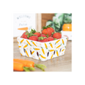 Carrot Patch Ceramic Berry Basket