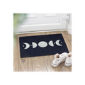Dark Blue Moon Phase Doormat