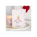 Love Letter Locket Necklace on Greeting Card