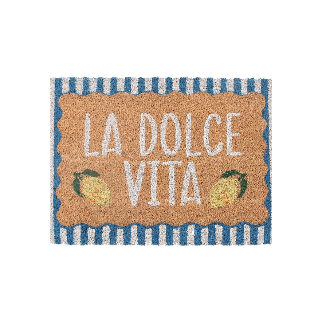 Blue La Dolce Vita Doormat