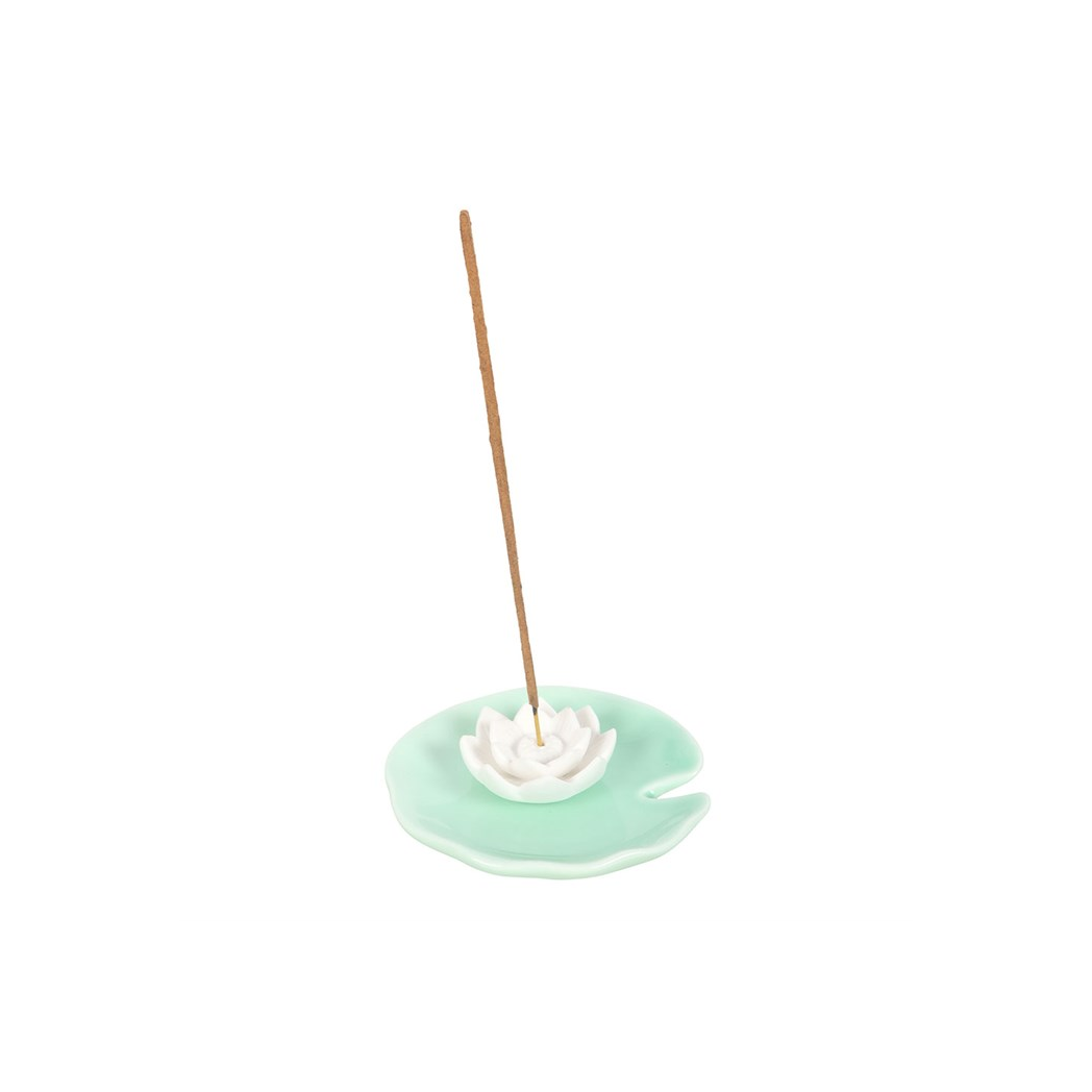 Lotus Flower Incense Stick Holder and Trinket Dish