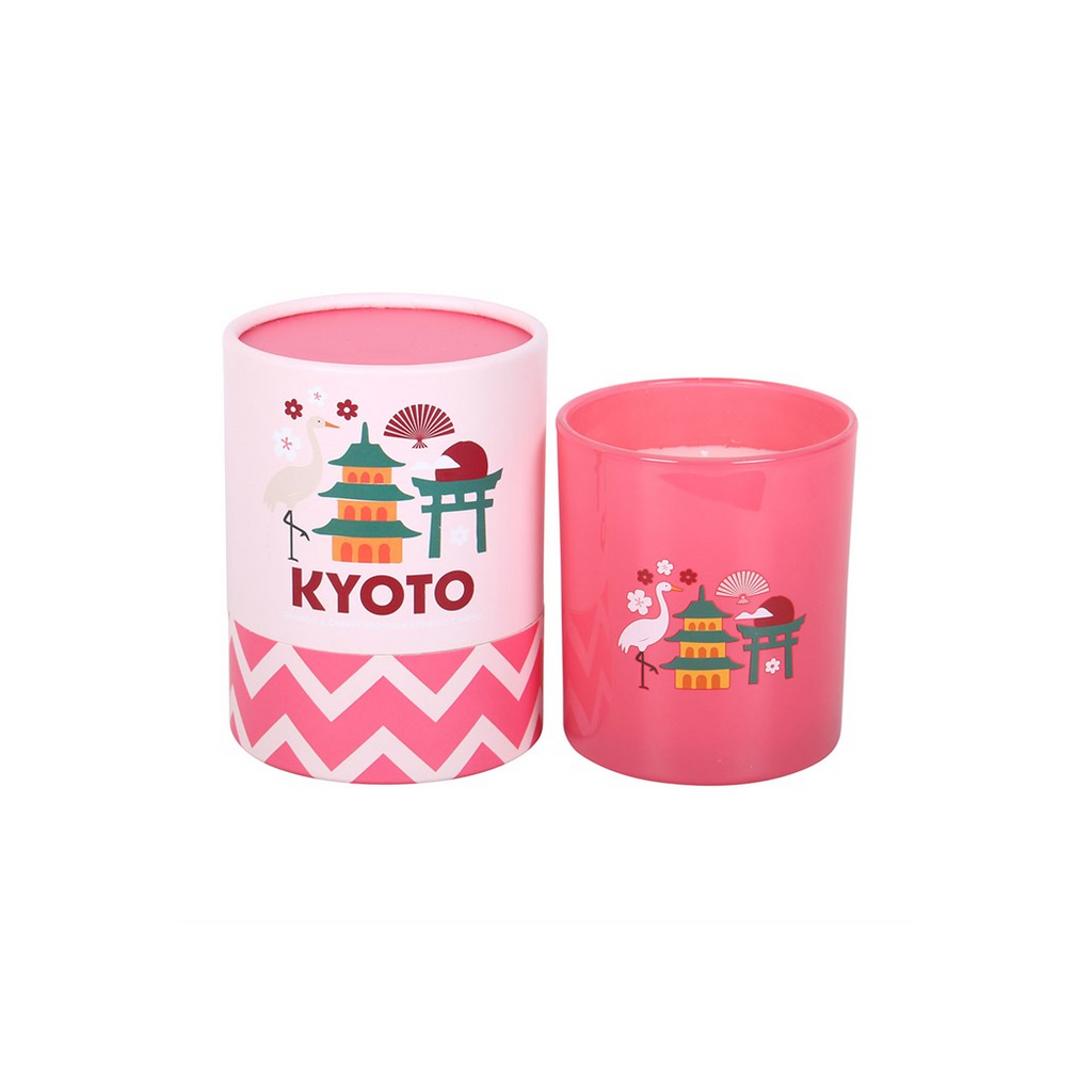 Kyoto Bamboo & Cherry Blossom Scented Candle