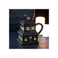 Black Haunted House Mug