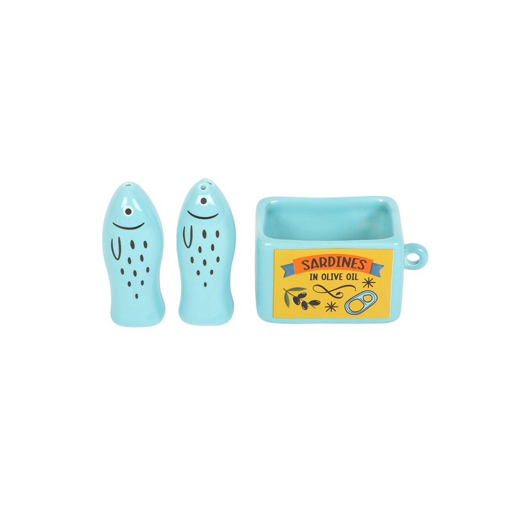 Sardine Salt and Pepper Shakers
