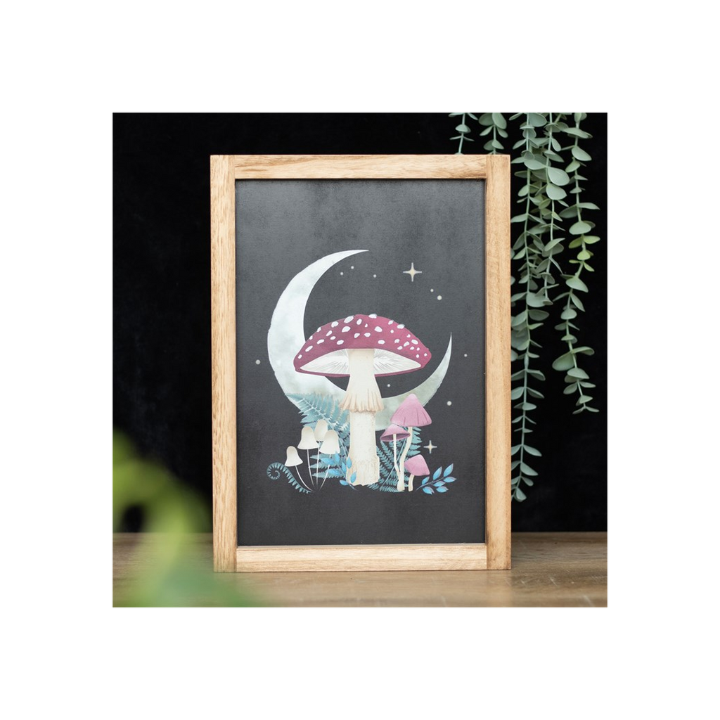 Forest Mushroom Framed Wall Print