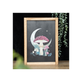 Forest Mushroom Framed Wall Print