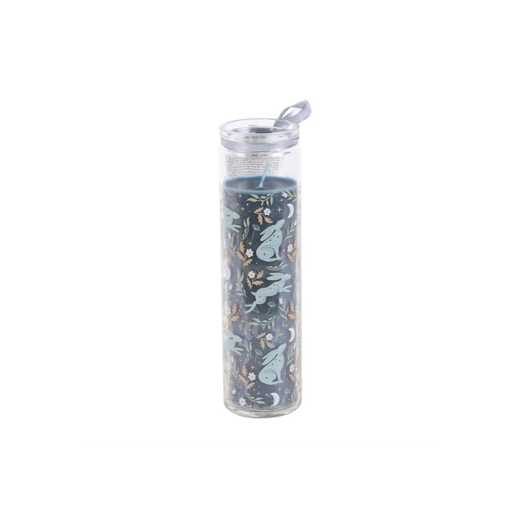 Midnight Hare Wild Tulip Tube Candle