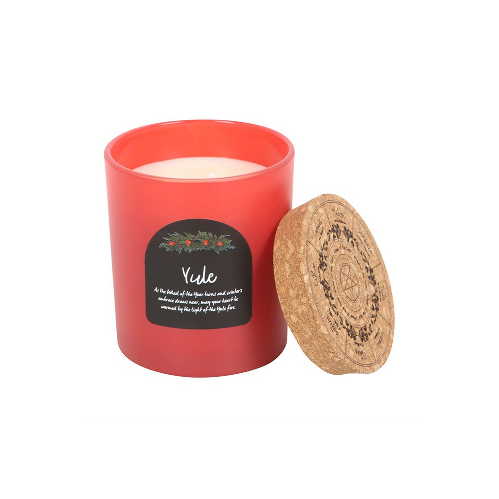 Yule Wintergreen Wheel of the Year Candle