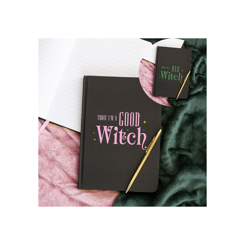 Good Witch Bad Witch A5 Reversible Notebook