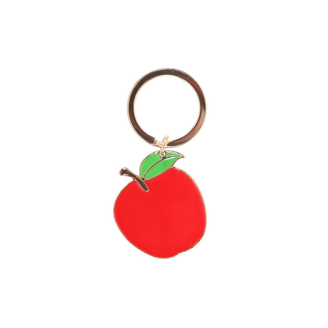 Best Teacher Apple Keyring