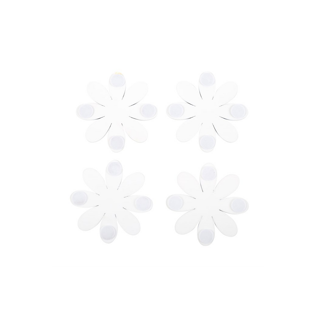 Set of 4 Daisy Shaped Coasters
