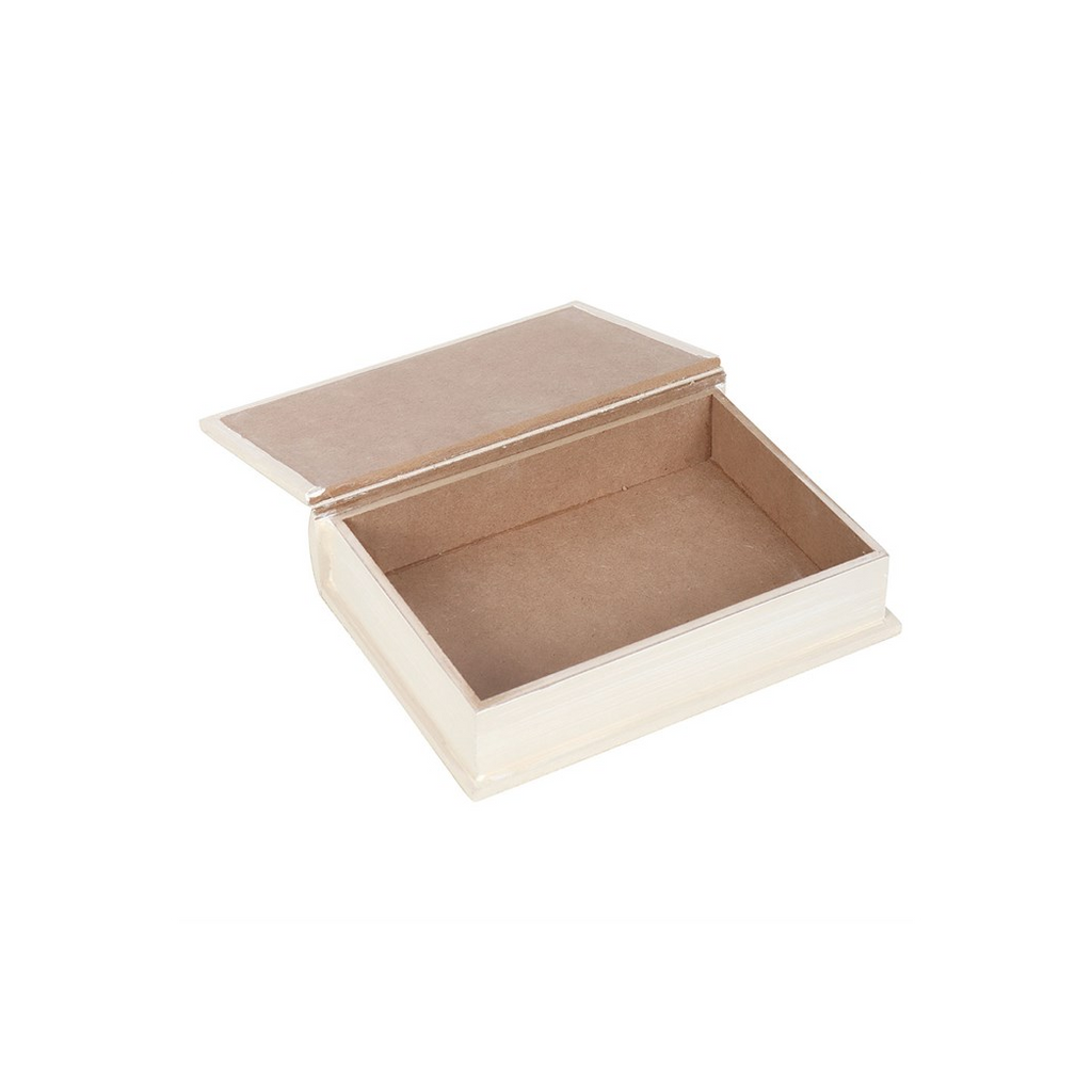 Pink Book Shaped Storage Box