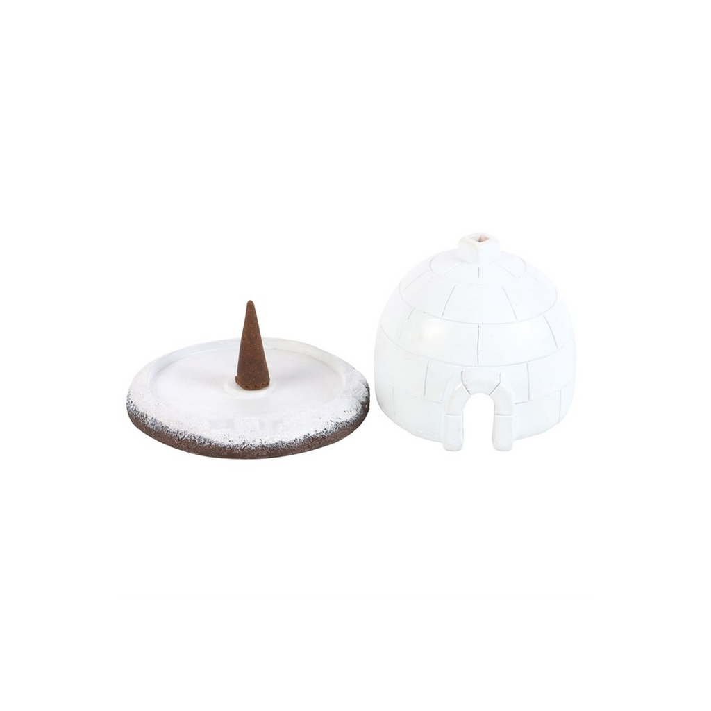 Winter Igloo Incense Cone Burner