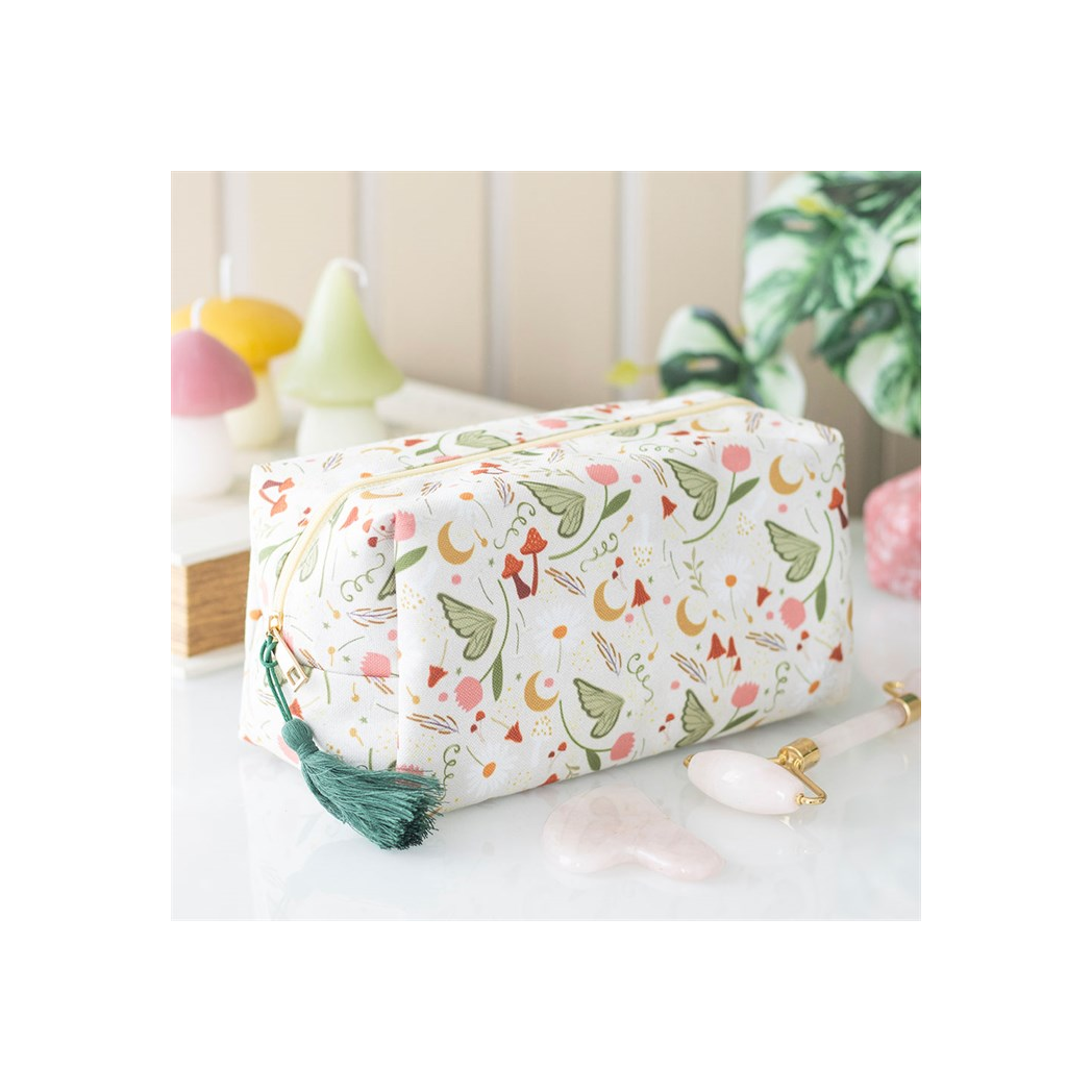 Fairy Folklore Print Makeup Bag