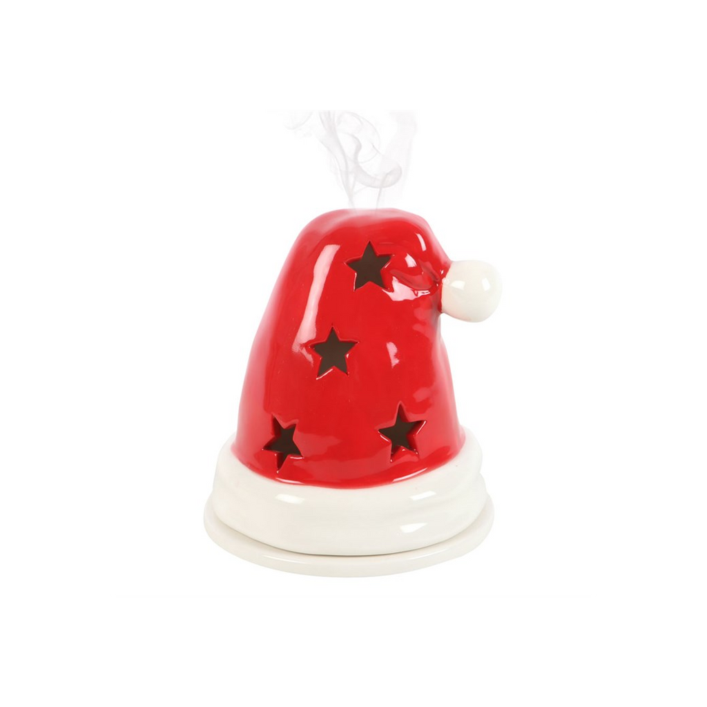 Santa Hat Incense Cone Burner and Tealight Holder
