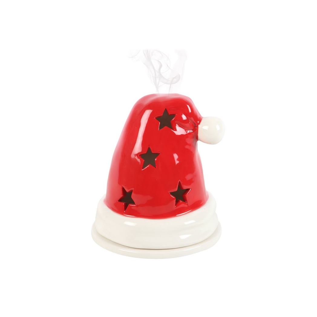 Santa Hat Incense Cone Burner and Tealight Holder