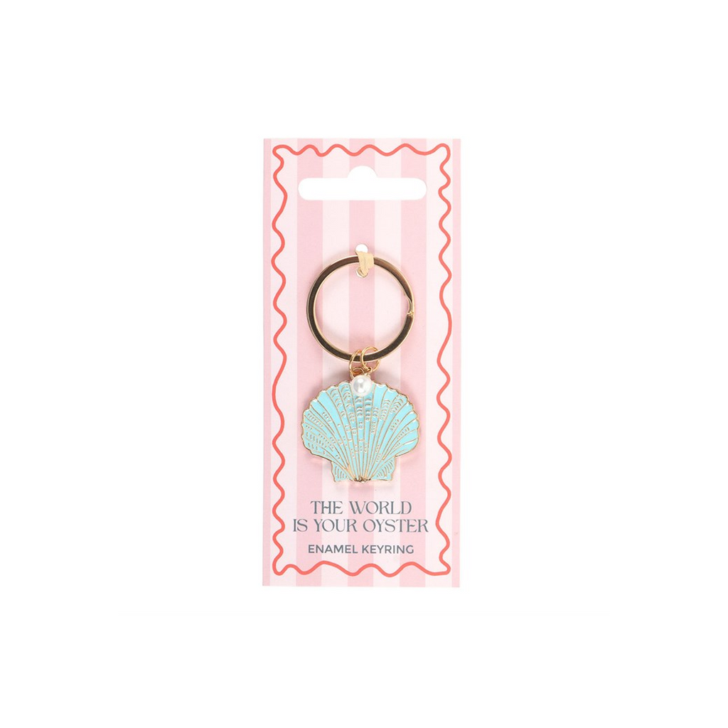 The World is Your Oyster Keyring
