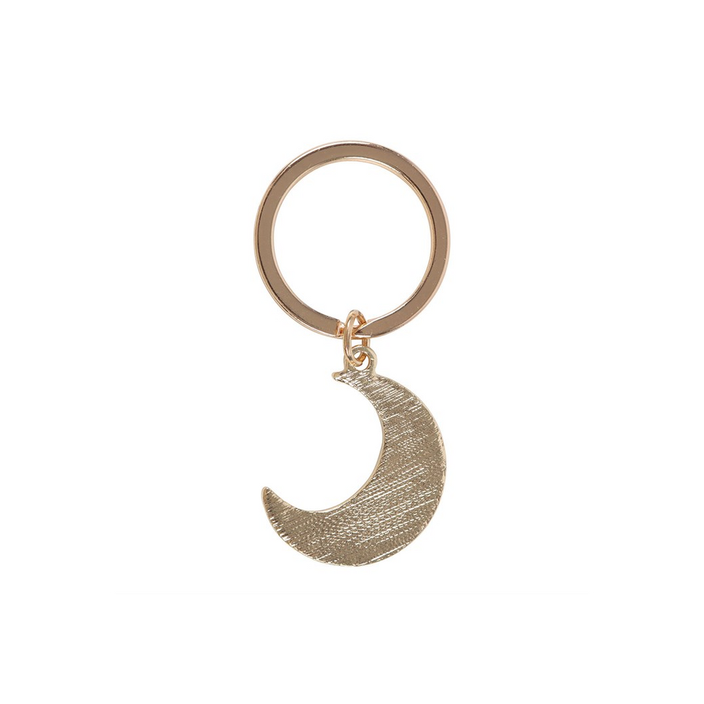 Autumn Magic Moon Keyring