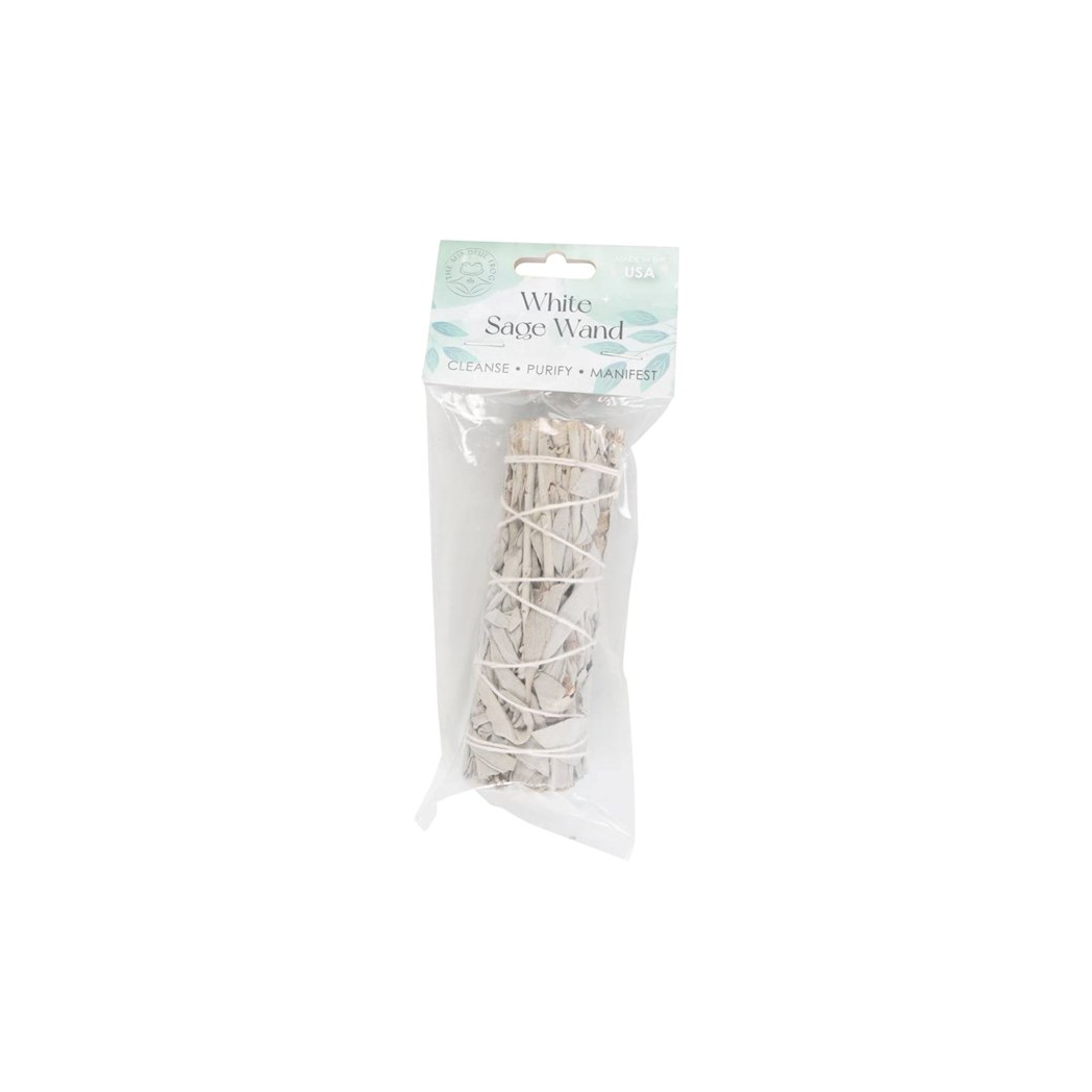 10cm Small White Sage Smudge Stick Wand