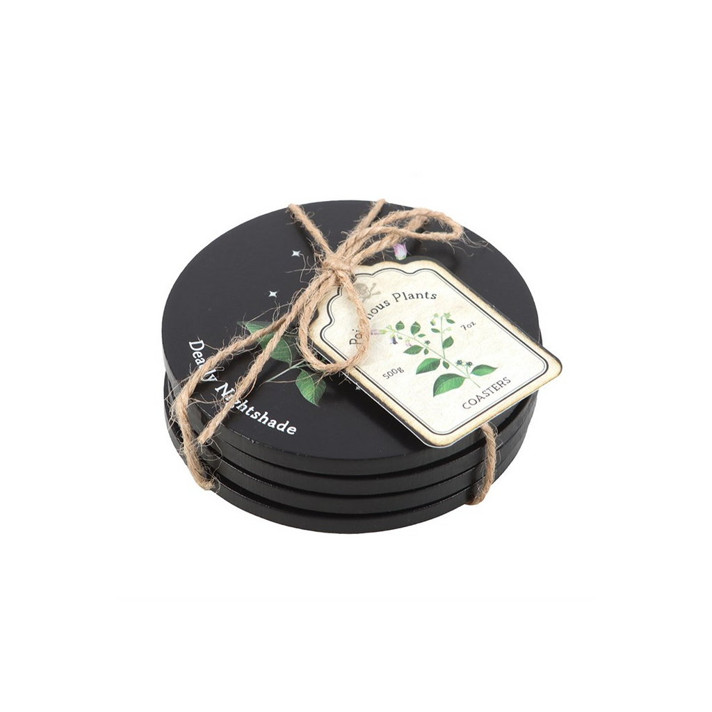 Poisonous Plants Coaster Set