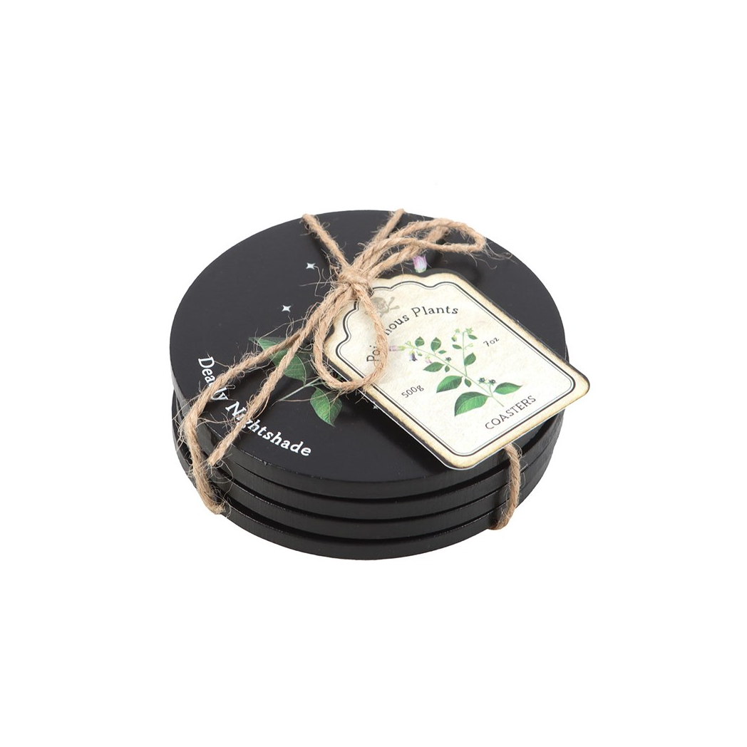 Poisonous Plants Coaster Set