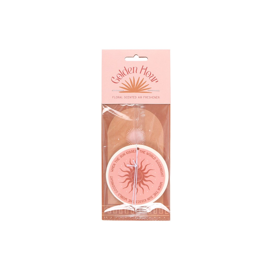 Golden Hour Sun Floral Scented Air Freshener