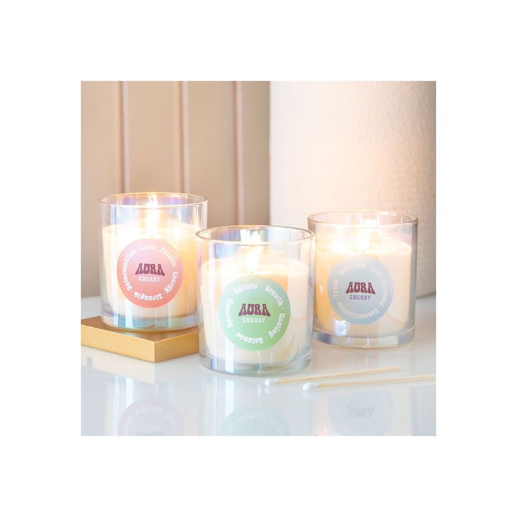 Aura Energy Ocean Breeze Iridescent Candle
