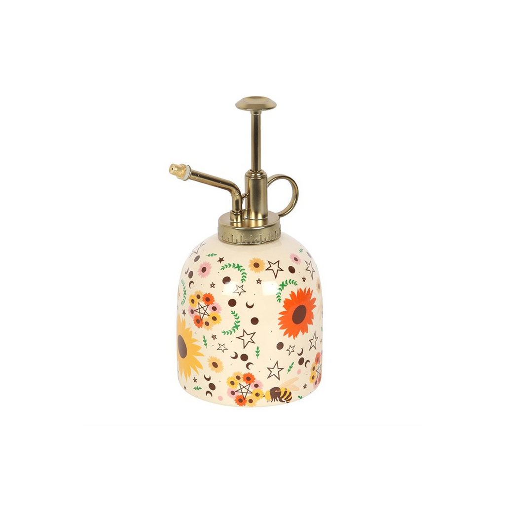 Bee Radiant Print Ceramic Plant Mister
