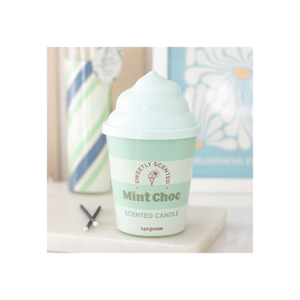 Mint Choc Ice Cream Scented Candle