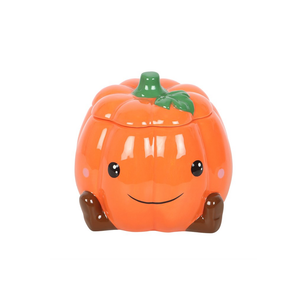 Cute Smiling Pumpkin Oil Burner and Wax Warmer