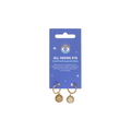 Gold Toned All Seeing Eye Earrings