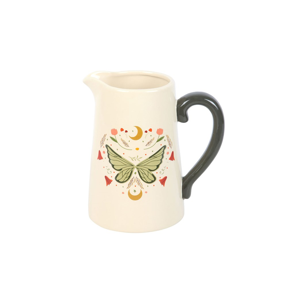 Fairy Wing Ceramic Flower Jug