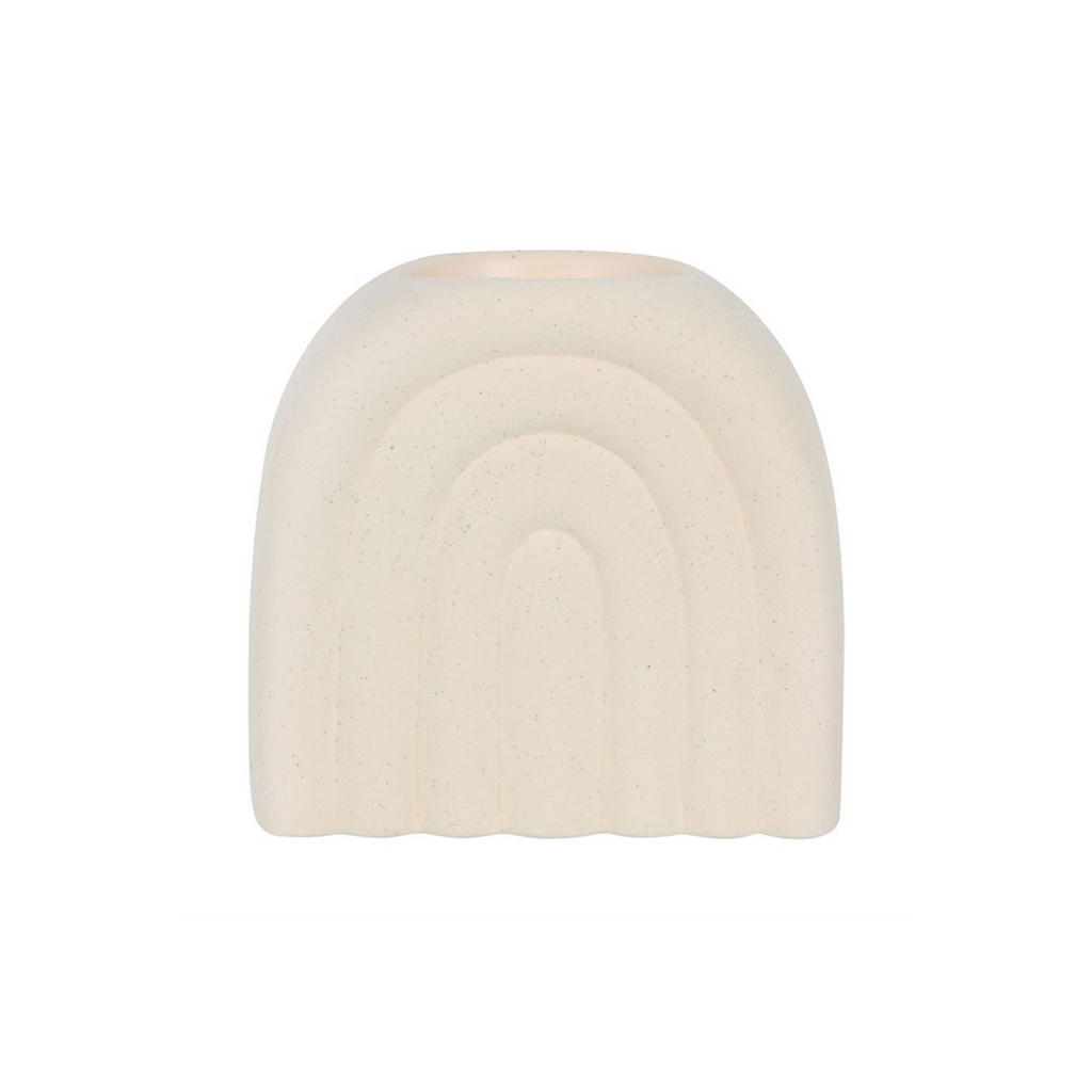 Cream Speckle Arch Oil Burner