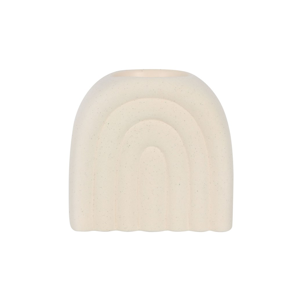 Cream Speckle Arch Oil Burner