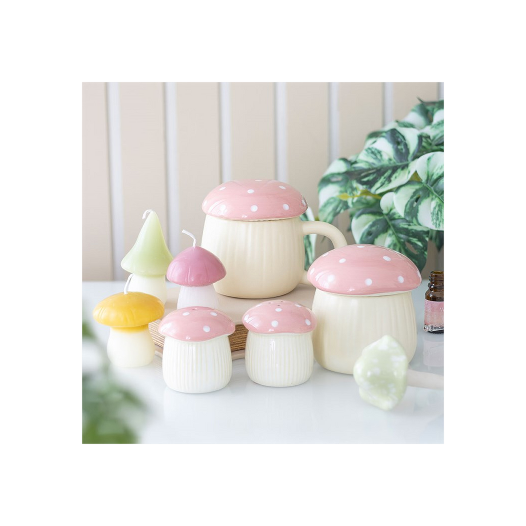 Pink Mushroom Oil Burner