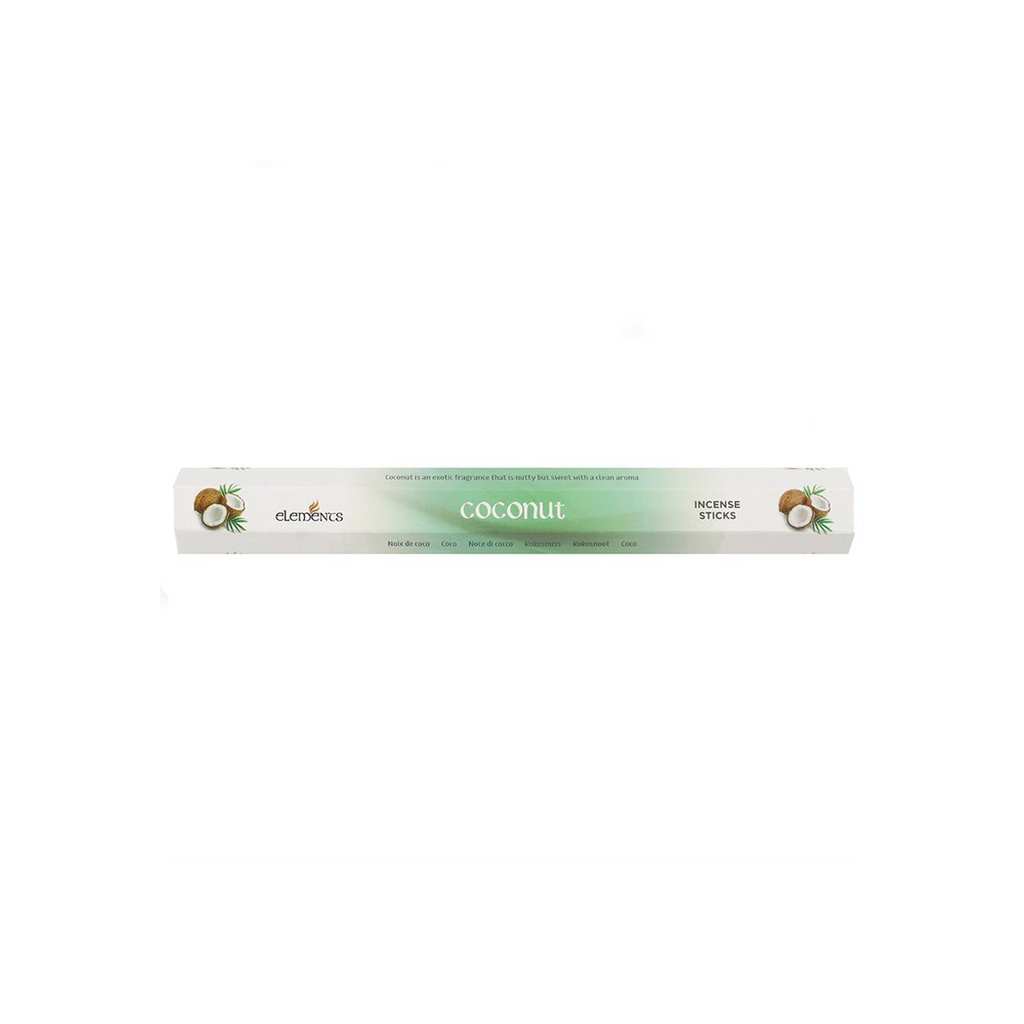 Set of 6 Packets of Elements Coconut Incense Sticks