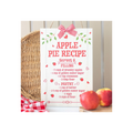 Autumn Skies & Apple Pies Hanging Sign
