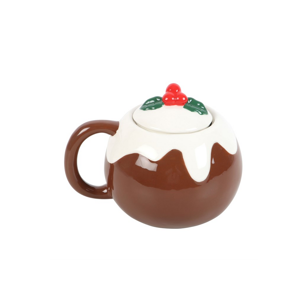 Christmas Pudding Shaped Mug