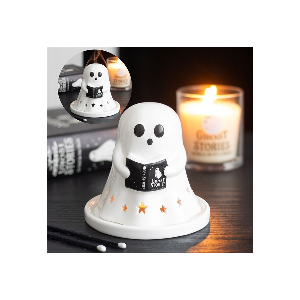 Ghost Stories Tealight and Incense Cone Holder
