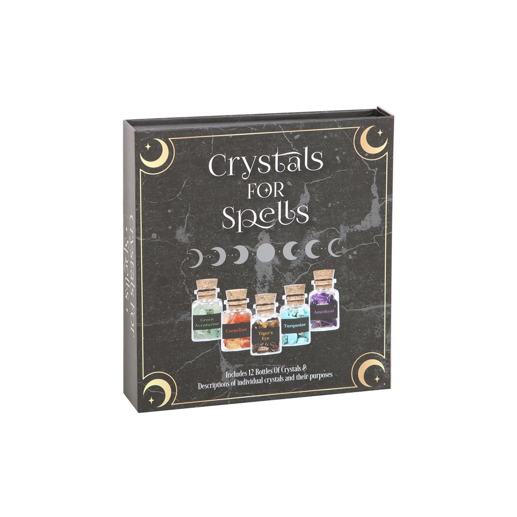 Crystals for Spells Crystal Chip Bottle Gift Set