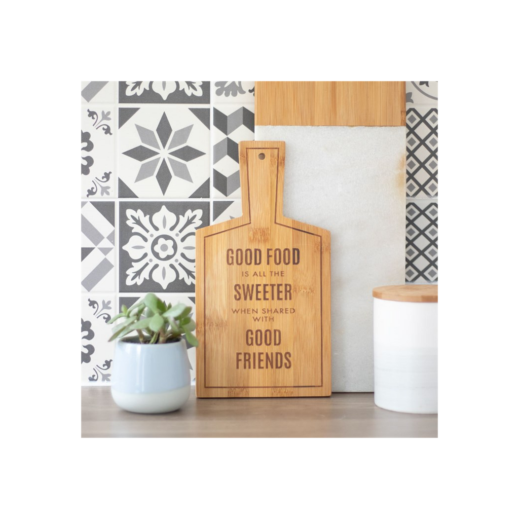 Sweeter When Shared Bamboo Serving Board