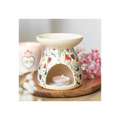 Cream Midnight Bloom Print Oil Burner