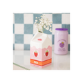 Strawberry Milk Carton Flower Vase