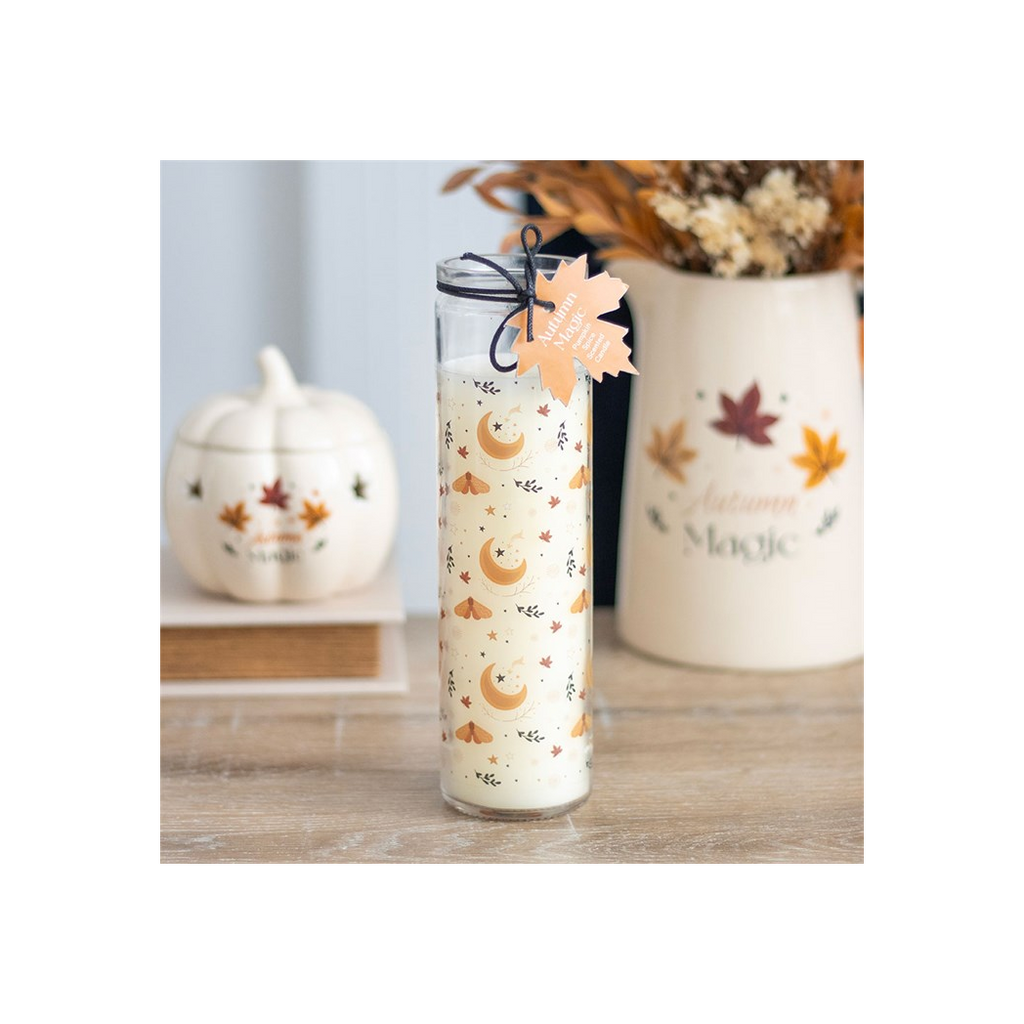 Autumn Magic Pumpkin Spice Tube Candle
