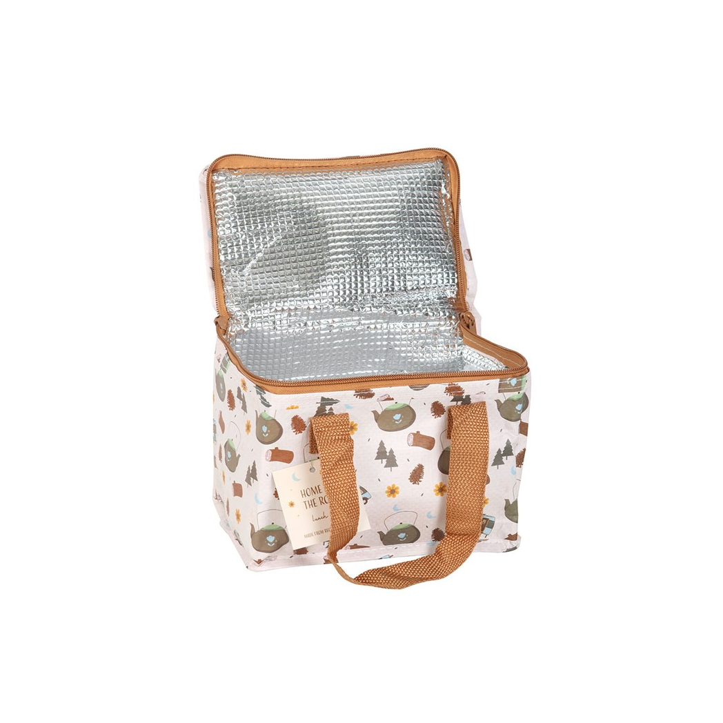 Home on the Road Camping Print Lunch Bag